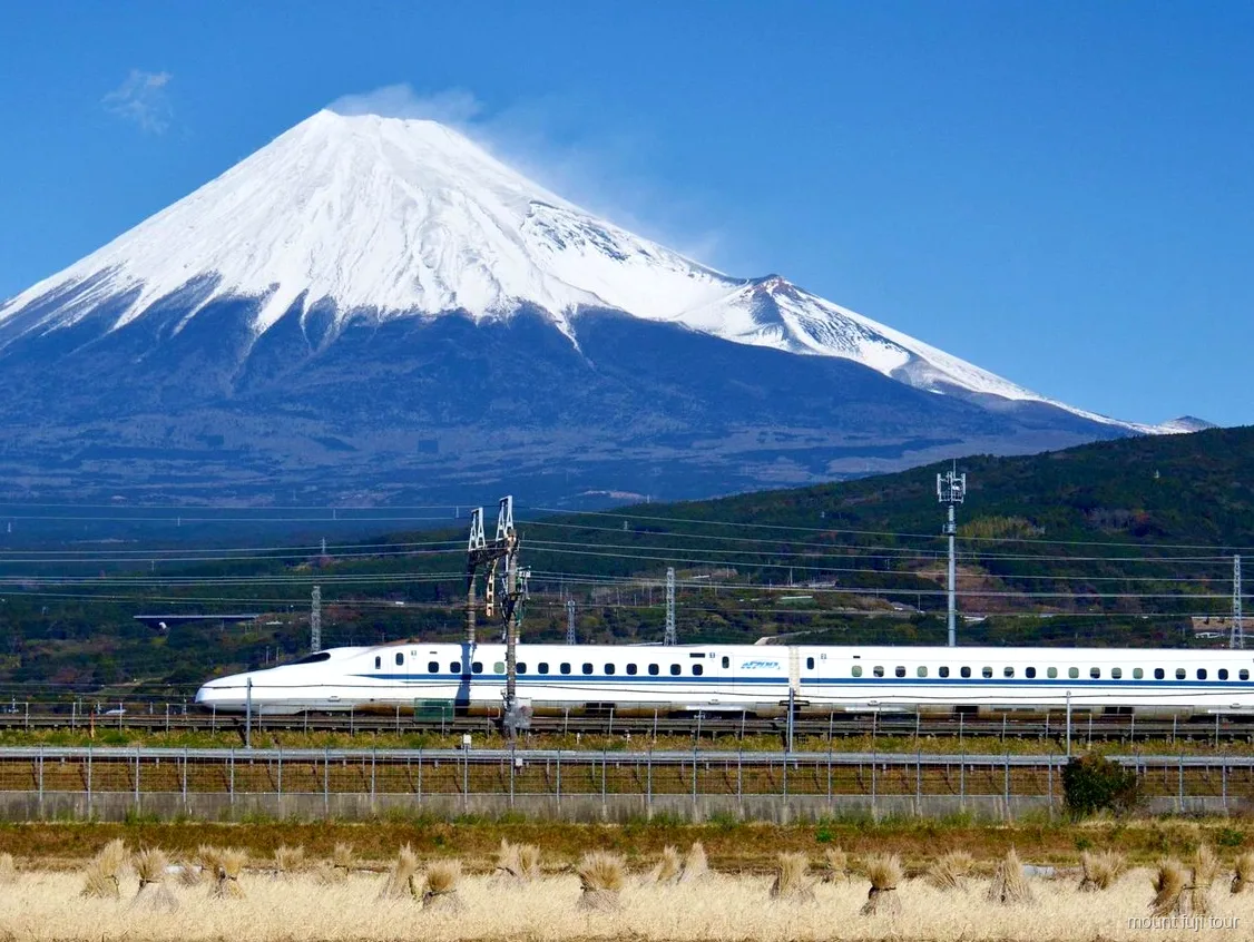 Vue de la vallée d'Owakudani depuis le téléphérique lors de l'excursion Mont Fuji et Hakone